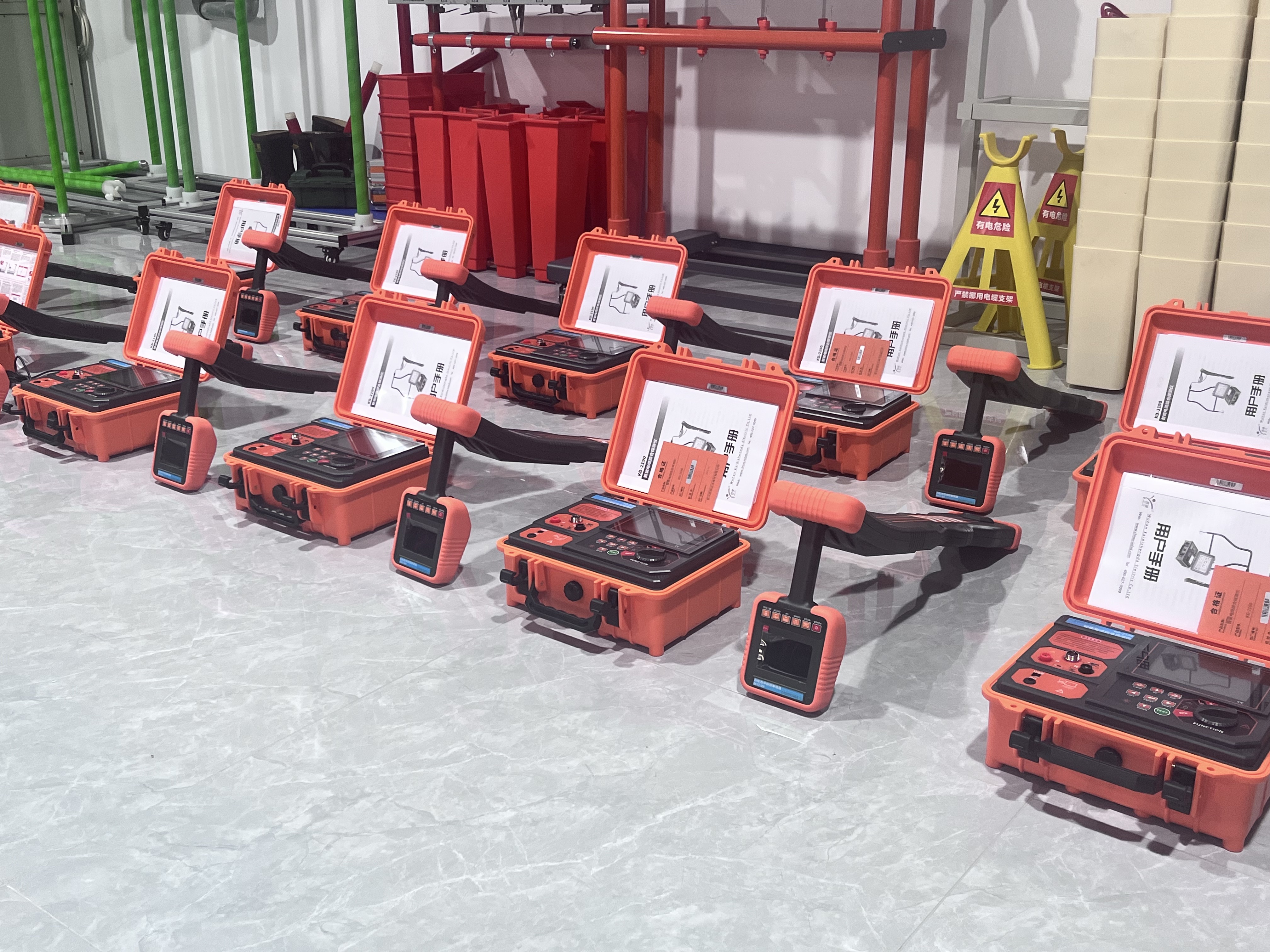 Wuhan Kaidi Zhengda Electric Co., Ltd. has successfully delivered dozens of KD-2190 equipment to Rus